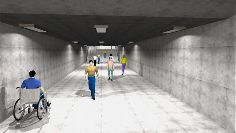 На станции Подсолнечная завтра откроют пешеходный тоннель