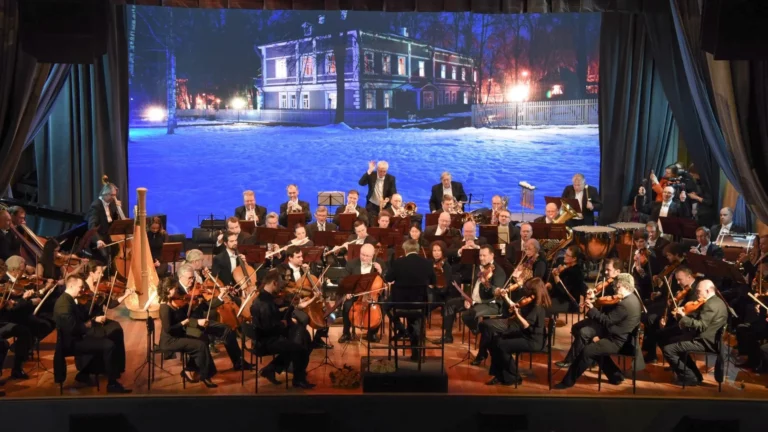 Большой симфонический оркестр имени Чайковского выступил в Клину