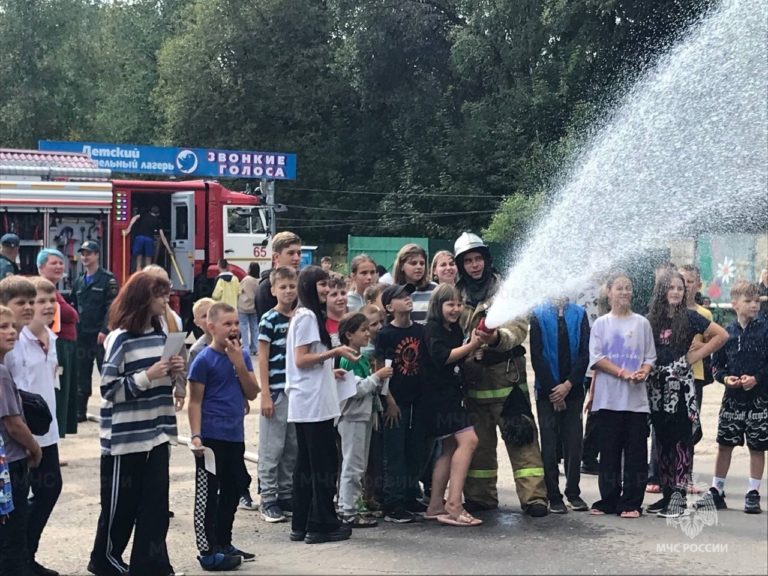 Сотрудники МЧС провели день пожарной безопасности в ПВР городского округа Клин