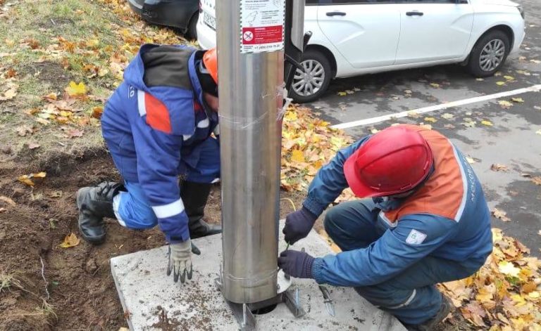 Зарядную станцию для электромобилей установили в Клину